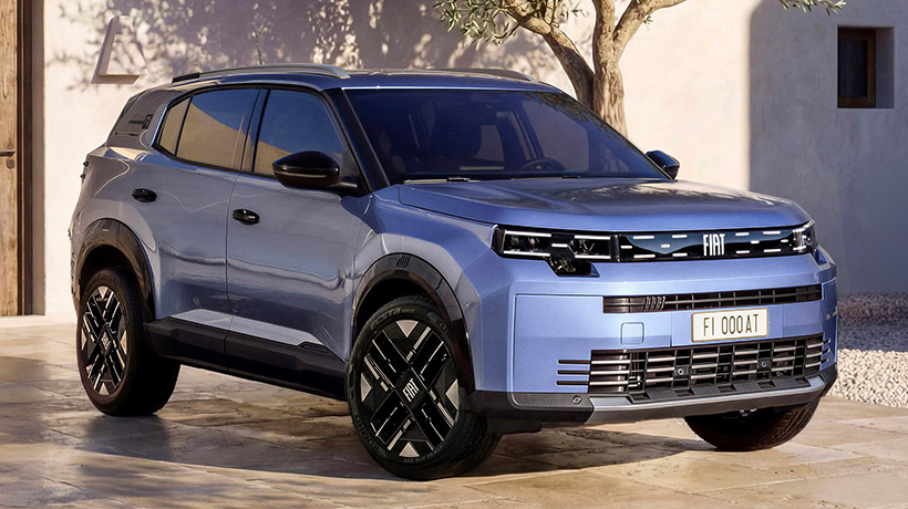 Fiat Grizzly SUV Front